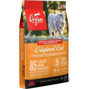 Krmivo pro kočku ORIJEN Cat Original 2 x 5,4 kg+myška