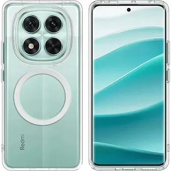 Pouzdro na mobilní telefon POUZDRO ZADNÍ KRYT MAGSAFE PRO XIAOMI REDMI NOTE 14 PRO 5G + SKLO