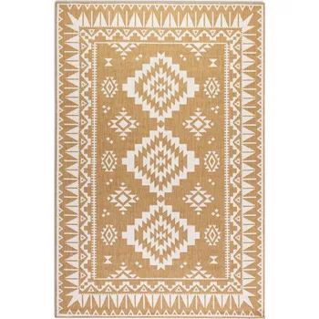 Koberec ELLE Decoration Kusový koberec Gemini 106022 Ochre z kolekce Elle – na ven i na doma Rozměry koberců: 160x230