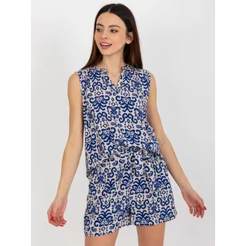 Dámská košile Dámská halenka D73771R11115A tmavě modrá - FPrice M