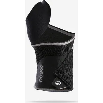 DECATHLON Ortéza na pravé/levé zápěstí úroveň 3 ČERNÁ