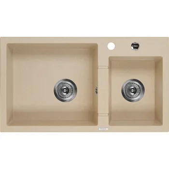 Granitový dřez Deante Piva ZQI7203 pískový