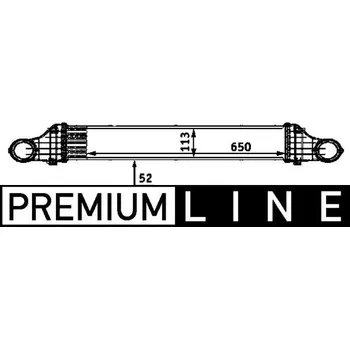 Chladič motoru Chladič turba MAHLE CI 68 000P