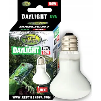 Osvětlení do terária Výhřevná žárovka UVA - Reptile Nova Daylight 50W