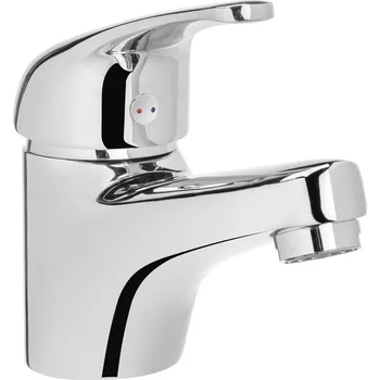 Vodovodní baterie Stojánková umyvadlová baterie Invena Perea, stříbrná