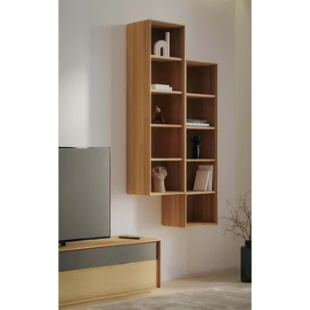 Knihovna knihovna LINE Z144-40 bez mezistěny závěsná celodřevěná