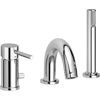 Vodovodní baterie Paffoni BIRILLO vanová MAX PORTATA bez výto Barva: Chrom BI048CR