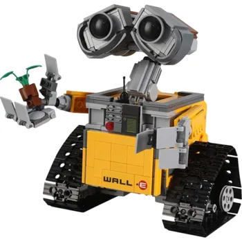 ostatní stavebnice Stavebnice robota Wall-E z filmu Kompatibilní s modelem 21303 ABS kostky Hračka pro děti Kreativní stavební set Dárková robotická sada