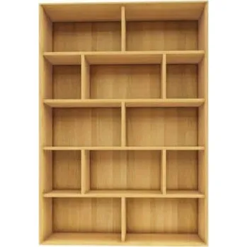 Knihovna knihovna LINE Z144-100 závěsná celodřevěná