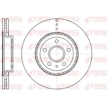 Brzdový kotouč Brzdový kotouč REMSA 61283.10