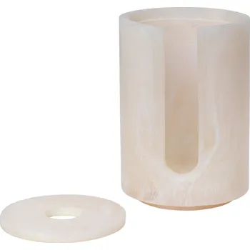 Úložný box Ferm Living Zásobník na vatové tamponky Mist Pearl