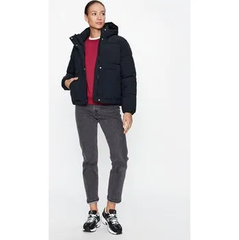 Champion Bunda pro přechodné období Hooded Jacket 116921 Černá Custom Fit M