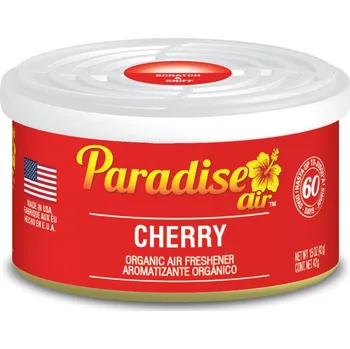 Vůně do auta Osvěžovač vzduchu Paradise Air Organic Air Freshener Cherry - Višeň (42 g)