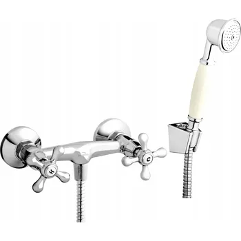 Vodovodní baterie Sprchová baterie Invena Roma, stříbrná