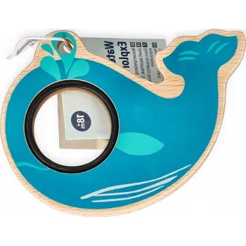 Dřevěná hračka Small Foot Velryba modrá