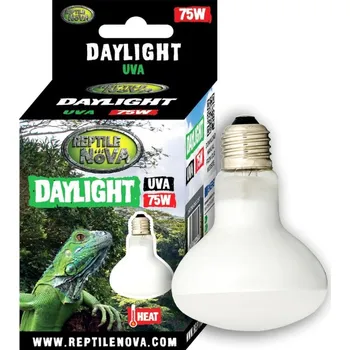 Teraristika Výhřevná žárovka UVA - Reptile Nova Daylight 75W