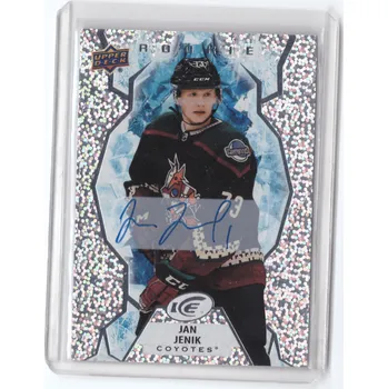 Sběratelská karetní hra 2021-22 Upper Deck Ice JAN JENÍK Snowflake Rookie Auto Podpis
