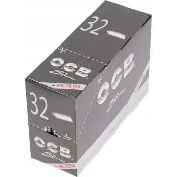 Papírky OCB Slim Premium bez příchuti, 32 ks