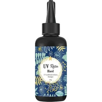 Výtvarná sada Rychleschnoucí UV pryskyřičné lepidlo Transparentní bezbarvá kapalina pro výrobu šperků DIY přívěsků Odlévání dekorací Pryskyřice