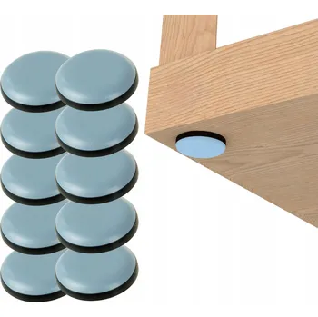 Podložka pod nábytek KLOUZAČKY pod nábytek TEFLONOVÉ samolepicí podložky 10 KS
