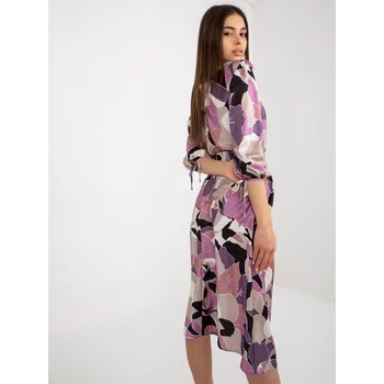 Dámské šaty Šaty LK SK 509018 4.87 fialová S/M