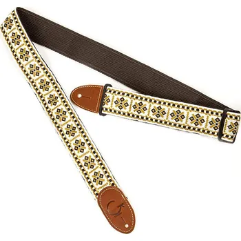 Kytarový popruh Gretsch 922-0060-101 Diamond Brown End Kytarový pás