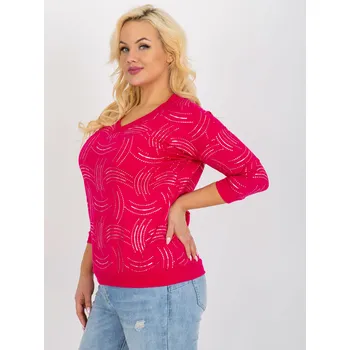 Dámská košile Halenka RV BZ 8514.04P fuchsiová jedna velikost