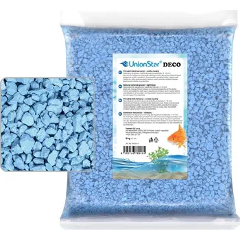 Tommi Akvarijní štěrk sv. modrý 5 kg DECO