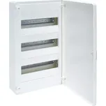 HAGER VS312PD Rozvodnice nástěnná golf, IP40, 3-řadá, 36 modulů, plná dvířka (HAGER VS312PD)