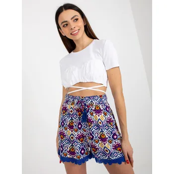 Dámské kraťasy Dámské šortky D73770M62233KB fialová - FPrice M