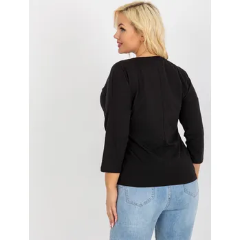 Dámská košile Halenka RV BZ 8496.10P černá jedna velikost