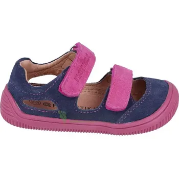 Chlapecké sandály Protetika barefoot sandálky Berg blue 26