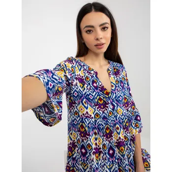 Dámské šaty Dámské šaty D73771M30214H fialové - FPrice M