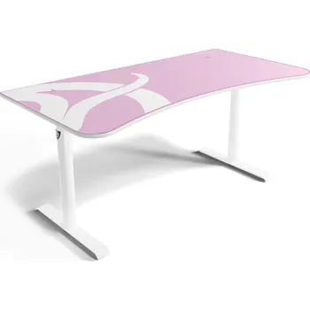 AROZZI herní stůl ARENA Gaming Desk White Pink