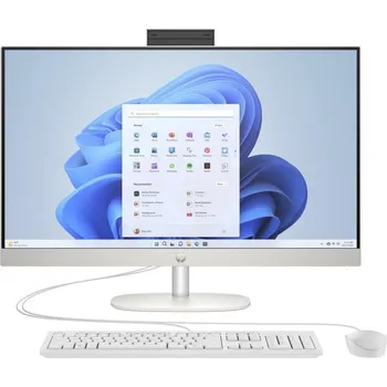 Stolní počítač HP 27-cr0013nc/ AiO/ i5-1354U/ 16GB DDR4/ 1TB SSD/ Intel Iris Xe/ 27" FHD,matný/ W11H/ kbd+myš/ bílý