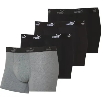 Sada pánského spodního prádla pánské boxerky PUMA - BLACK - 4 ks - L (Puma Boxers 4Pk)