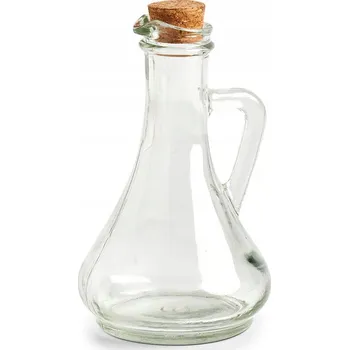 Nádoba na olej a ocet Láhev na ocet/olej, 300 ml, sklo / korek, Ø9x16,5 cm