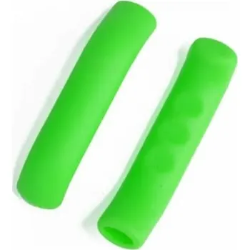 Silikonové kryty na brzdovou páku jízdního kola 80 x 12,3 mm Protiskluzový gelový obal 1 pár Ochrana cyklistické páčky Příslušenství zelená
