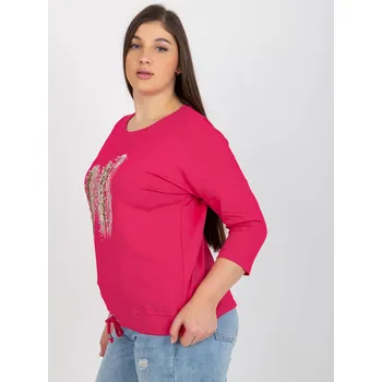 Dámská košile Halenka RV BZ 8182.03X fuchsiová jedna velikost