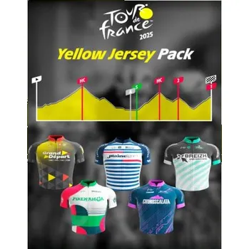 Počítačová hra Tour de France 2025 Yellow Jersey Pack PC - digitální verze - Hraj již za pár minut