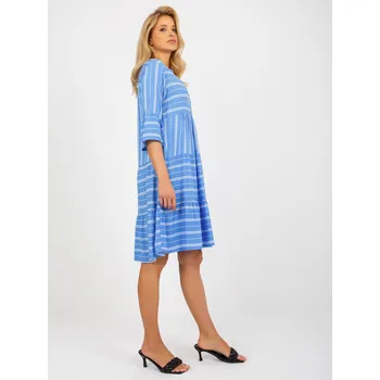 Dámské šaty Dámské šaty D73771M30214F modré - FPrice S