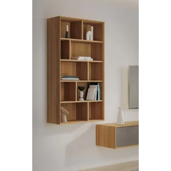 Knihovna knihovna LINE Z144-80 závěsná celodřevěná