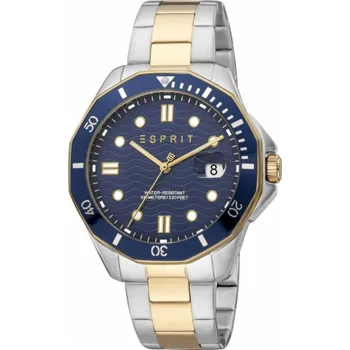 Módní doplněk Hodinky Esprit Hodinky Esprit model ES1G367M barva Šedá. Pánské doplňky. Sezóna: Celoročně NoSize