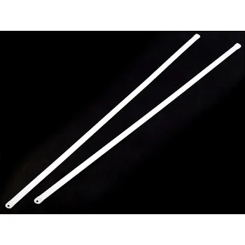 Galanterie Výztuž do korzetu kovová šíře 8 mm délka 30; 35; 40 cm Varianta: 3 (40 cm) bílá, Balení: 2 ks