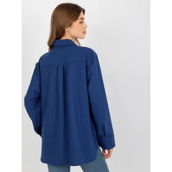 Dámská košile Dámská košile LK KS 509164.11 tmavě modrá - FPrice L/XL