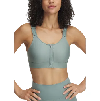 Souprava dámského spodního prádla Podprsenka Under Armour UA Infinity High Zip 2.0 Bra 1384118-348 Velikost MA-C