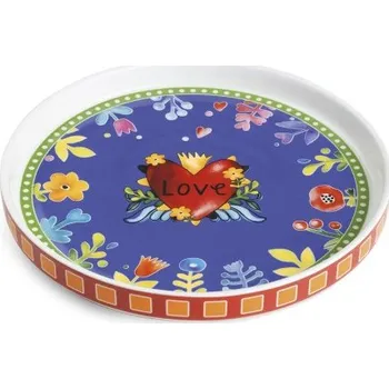 EGAN Love Red Servírovací tácek ⌀20 cm