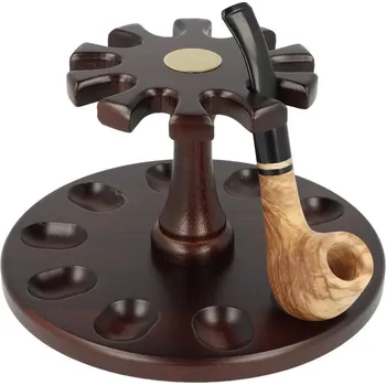 Čistič dýmky KRCZ Stojánek na 10 dýmek kulatý