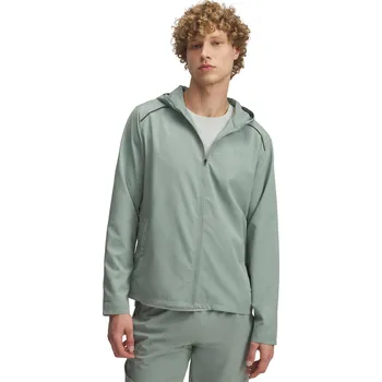 Pánská softshellová bunda Pánská běžecká bunda UNDER ARMOUR-UA Launch Hooded Jacket-GRN Zelená M