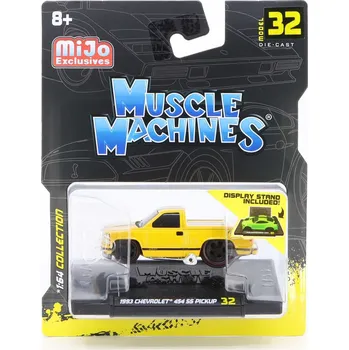 autíčko Chevrolet 454 SS Pickup Truck 1993 1:64 - Maisto Chevrolet 454 SS Pick Up - kovový model 1/64